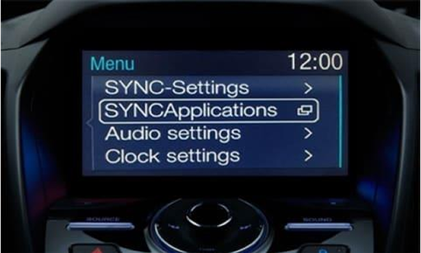 SYNC 1 with color screen